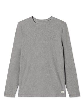 Vuori Men’s Strato Tech Long Sleeve Tee Heather Grey XXL